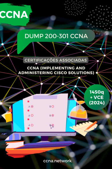 CCNA 200-301 Exame Dumps Pass janeiro 2024 atualizado